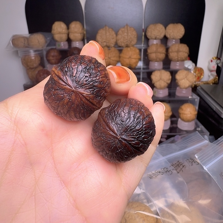 文玩核桃把件3号车31尺寸圣灵珠