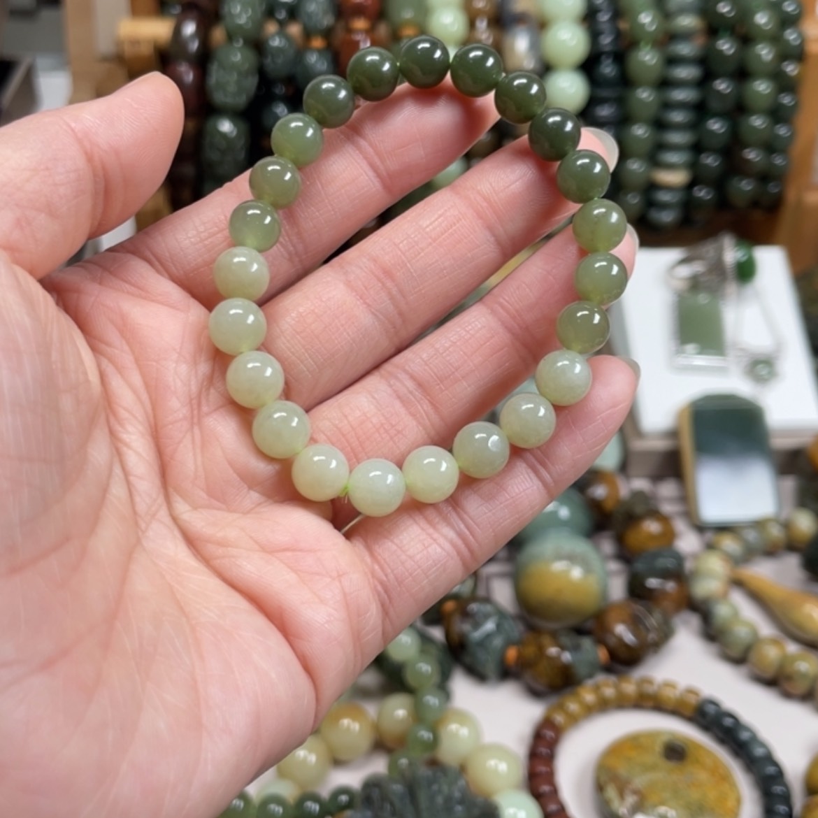 【闪购商品】和田玉手链未镶嵌