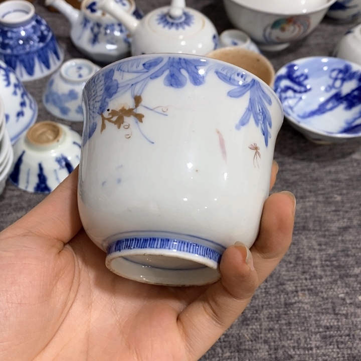 紫砂茶杯非常漂亮好看的碗