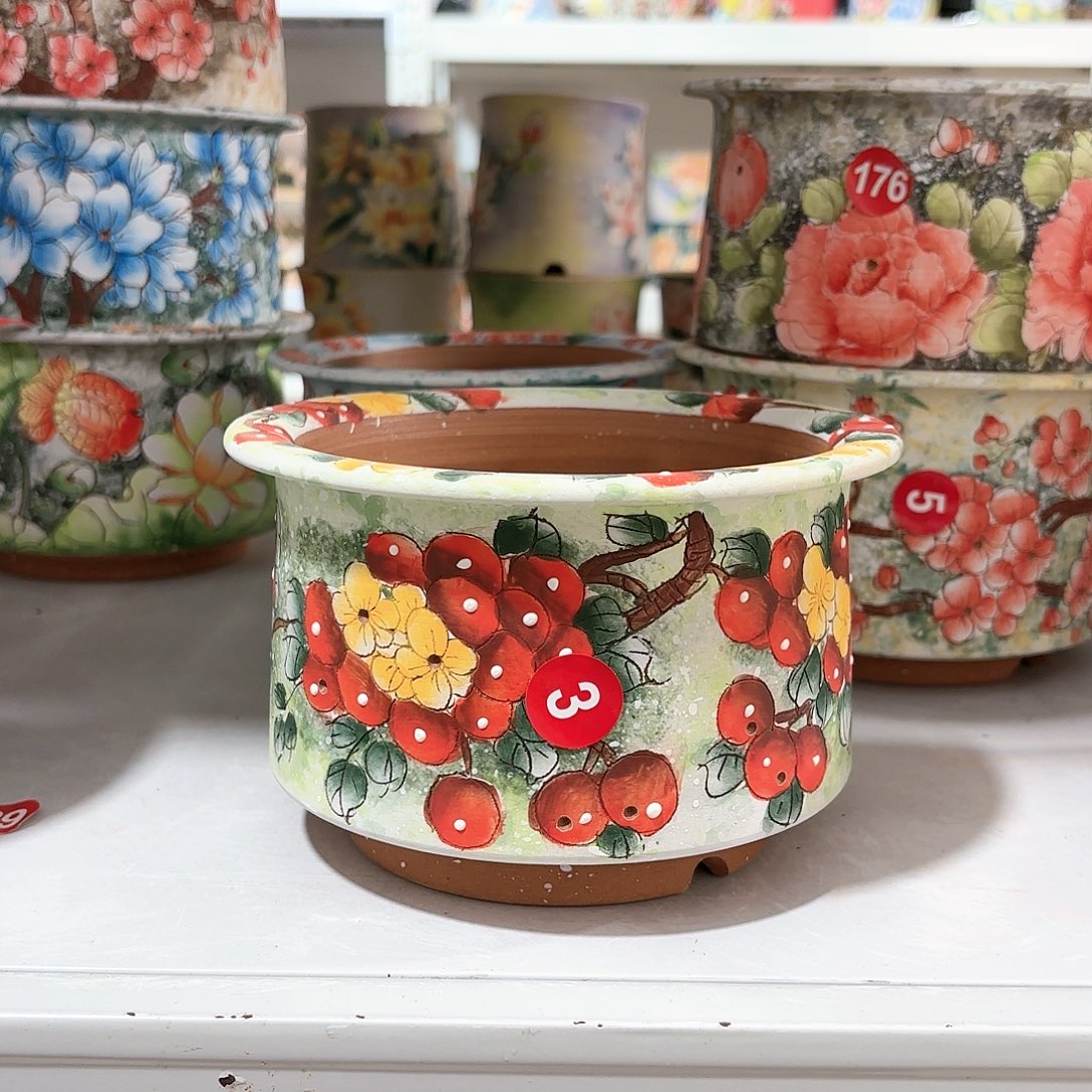 紫砂花盆手工花盆默认微瑕13/10