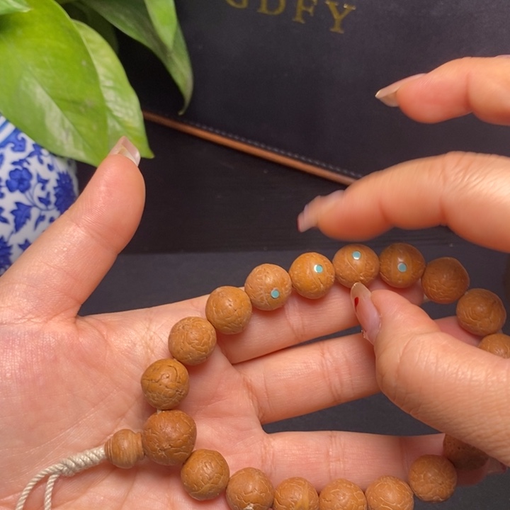 凤眼菩提手串尼泊尔