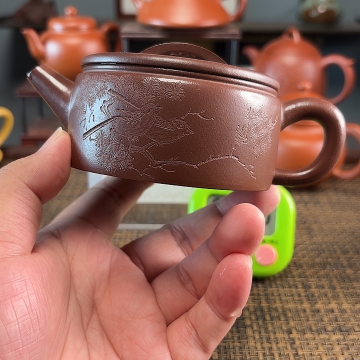 李***老茶壶紫砂宜兴原矿手工紫砂壶