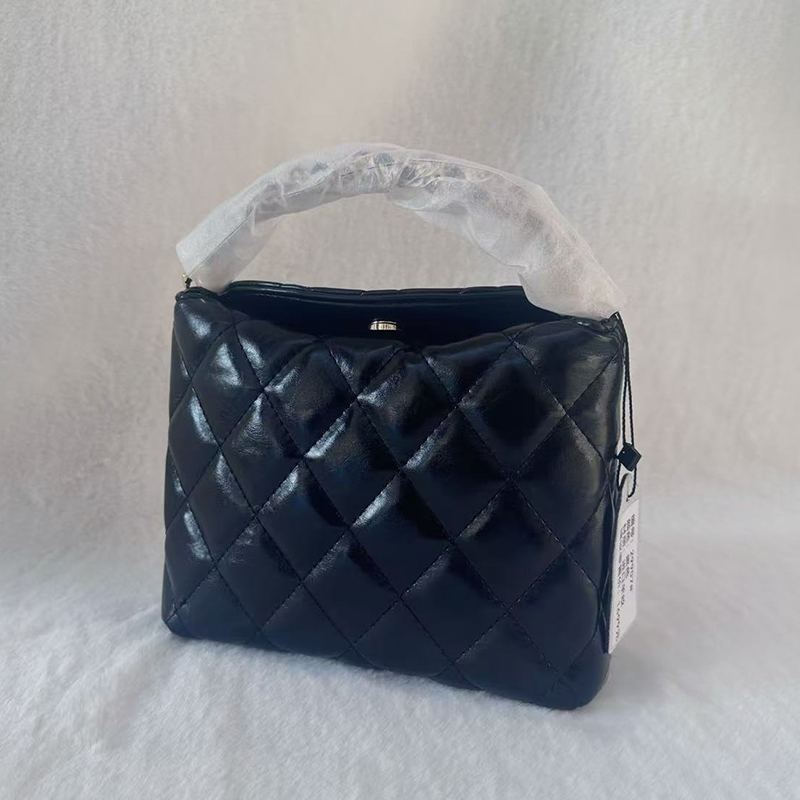 2025新款 贝壳包 可手提单肩斜跨29907黑色