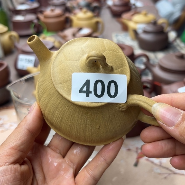 紫砂茶壶黄金段瑕疵140