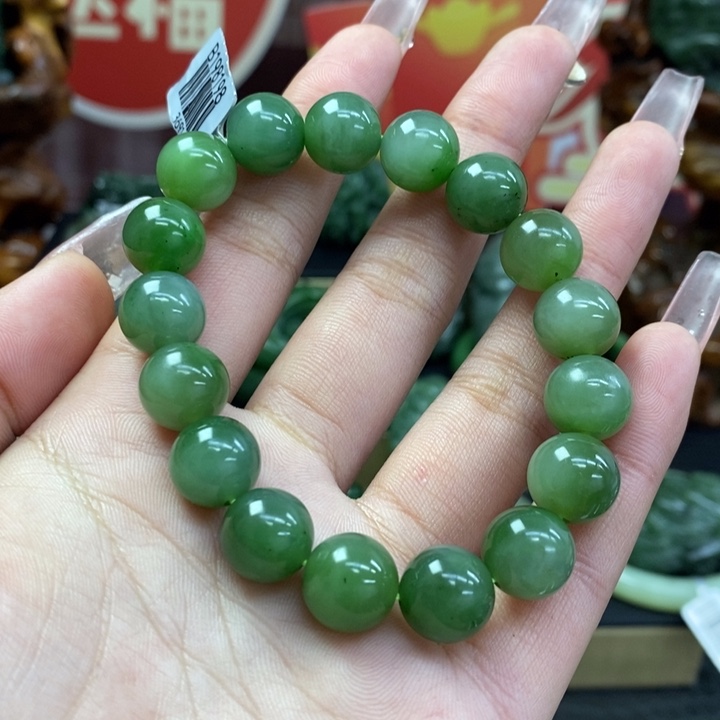 和田玉手串未镶嵌