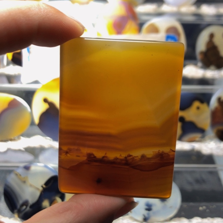 合金玛瑙/玉髓珠宝奇石76