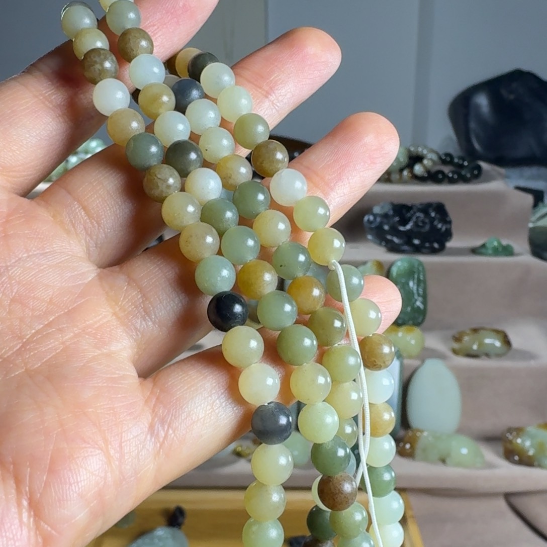 和田玉（糖玉）手链未镶嵌