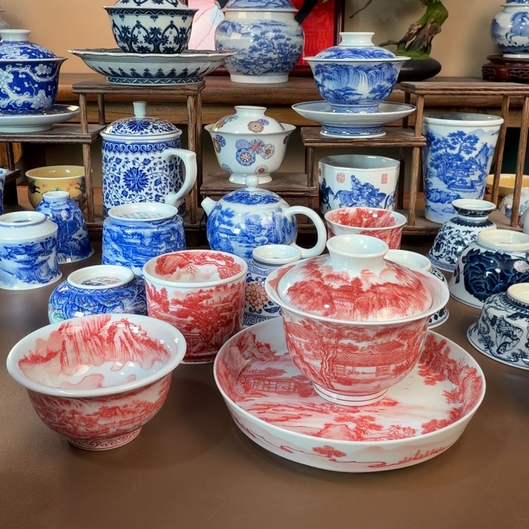 景德镇陶瓷手工手绘绘