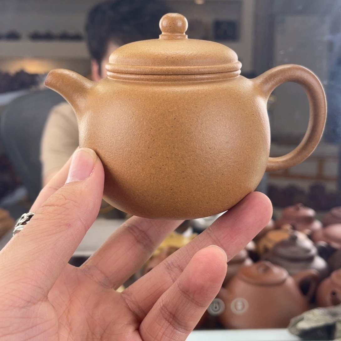 茶壶紫砂170cc黄金段茶壶