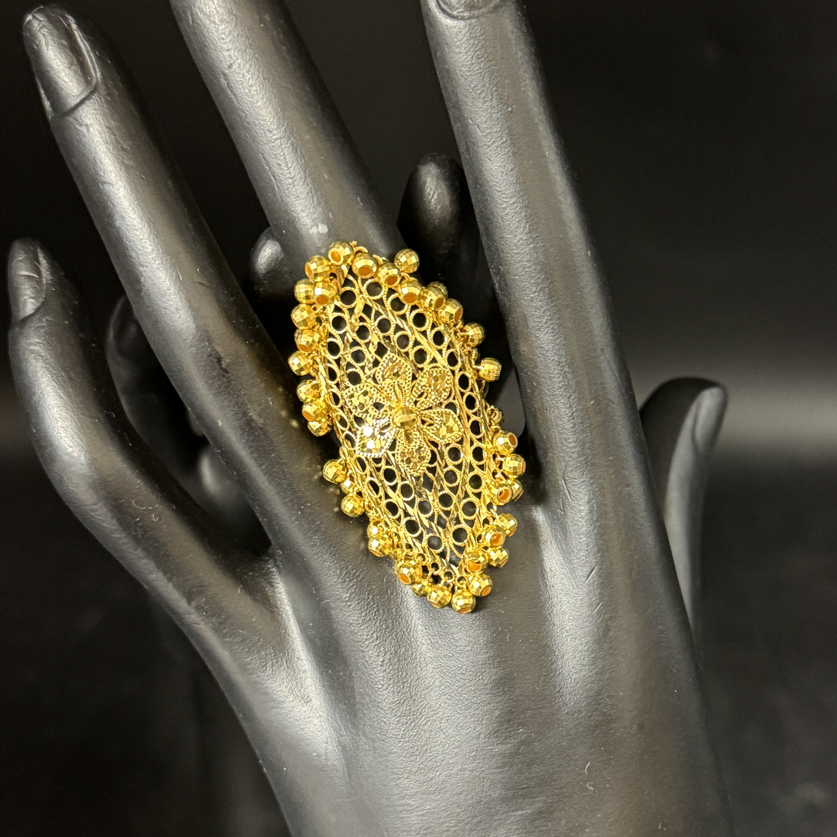 娅然黄金   足金999   11.04g   戒指