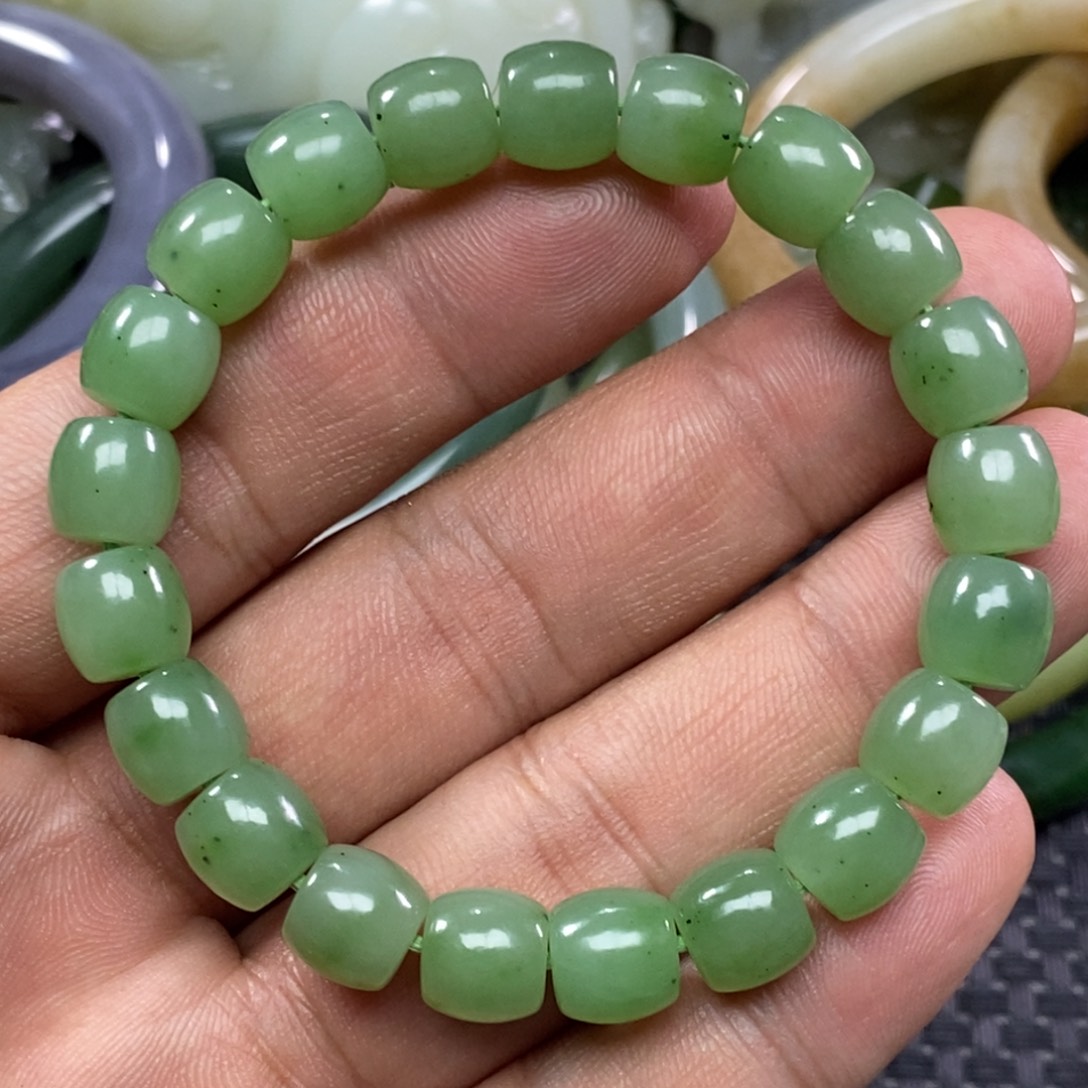 和田玉手链未镶嵌