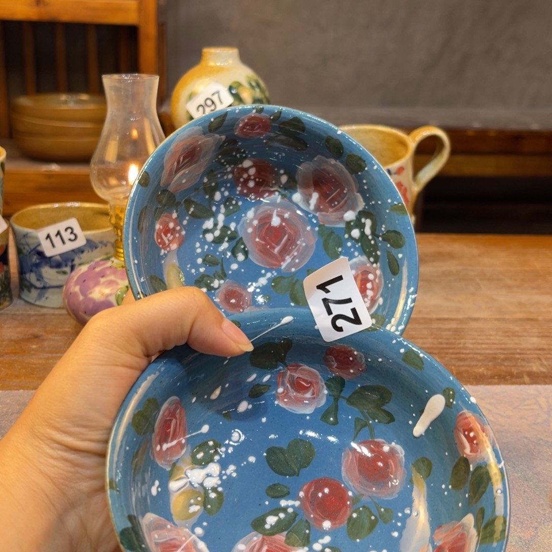 泸***店瓷片景德镇手工制作