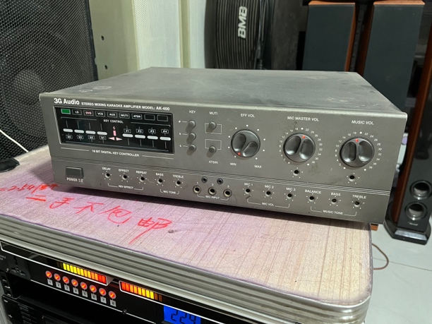 8新 3G Audio 二手 卡包功放AK-400 (声音小 需维修）