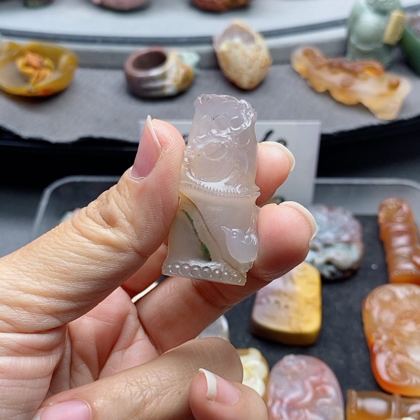 【闪购商品】未镶嵌吊坠定制玛瑙