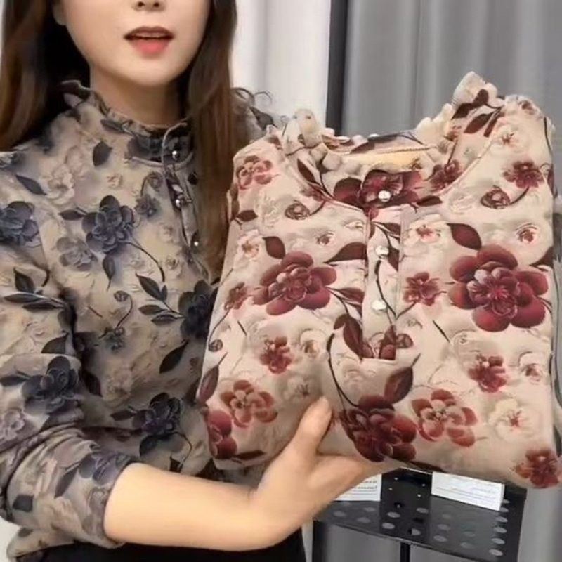 【双面澳绒】2025秋冬新款半高领外穿修身显瘦洋气长袖T恤上衣小衫