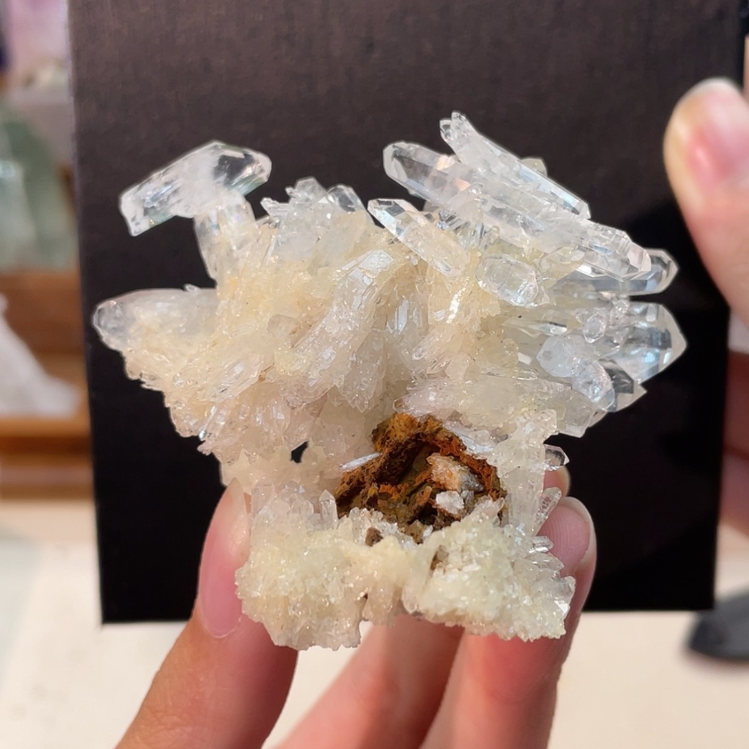 手串未镶嵌水晶利姆利亚晶簇 108号