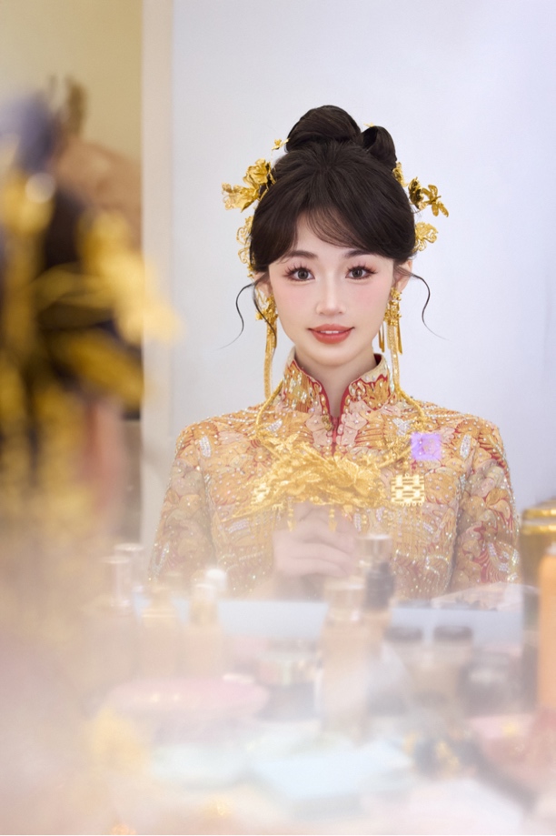 出租中式秀禾独家定制复古