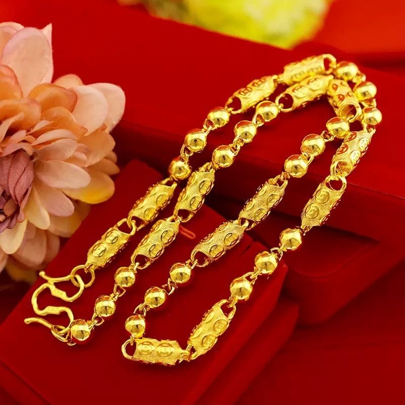 【时尚好物】万贯家财项链时尚金轻奢霸气百搭实心项链分量感