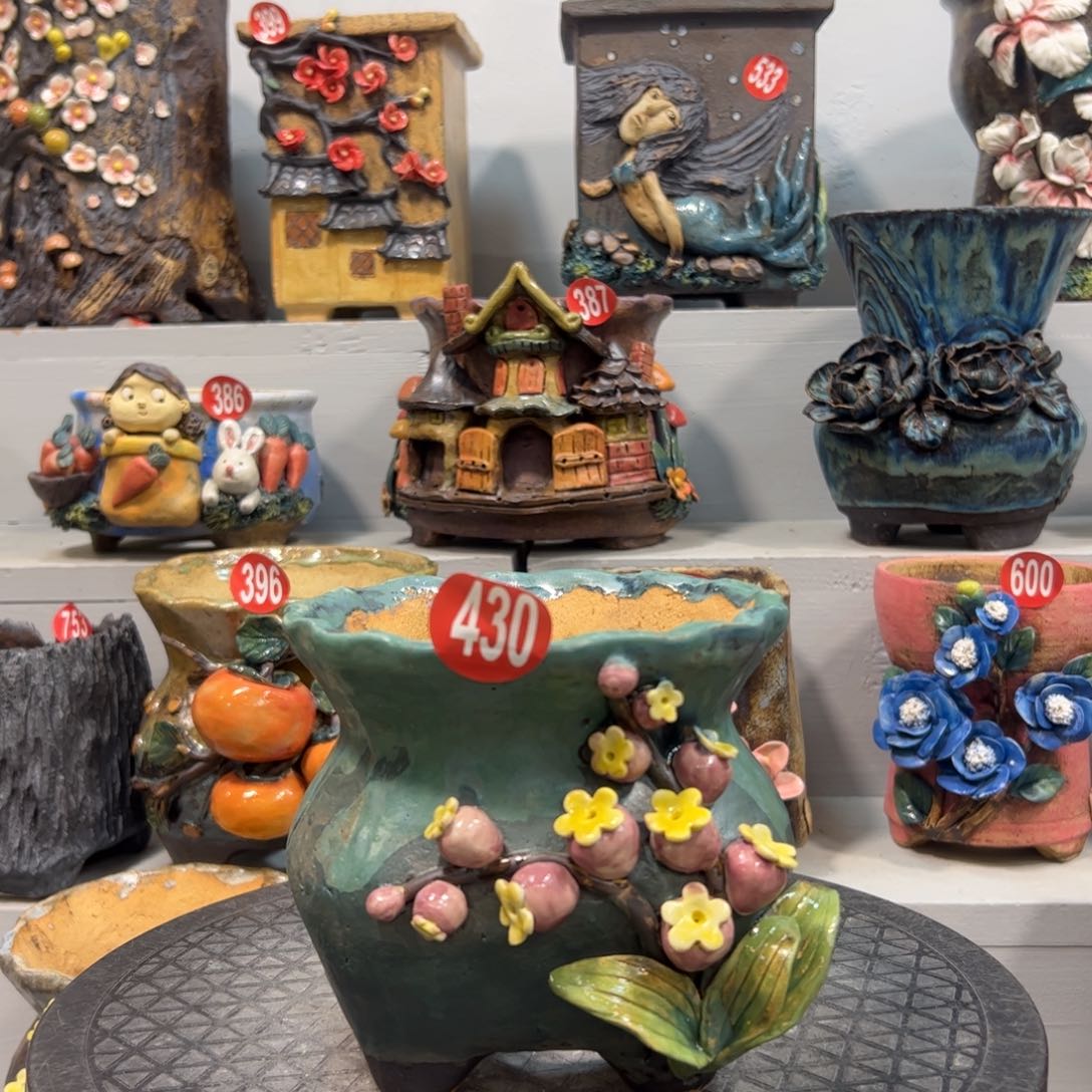 430 号陶然花器手工花盆