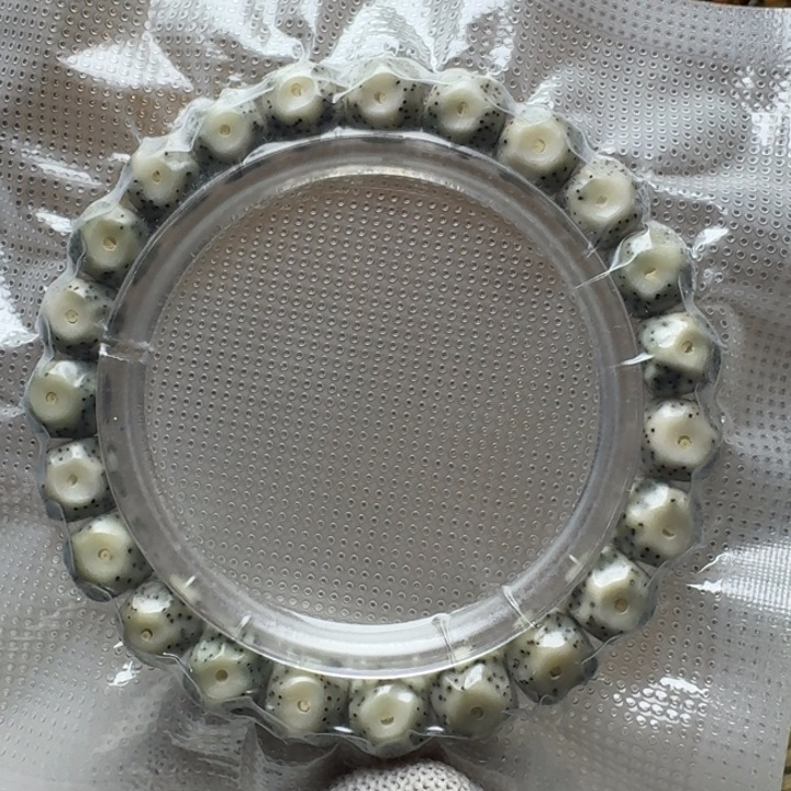 手串星月菩提3号车尺寸9.8石玉无相单圈