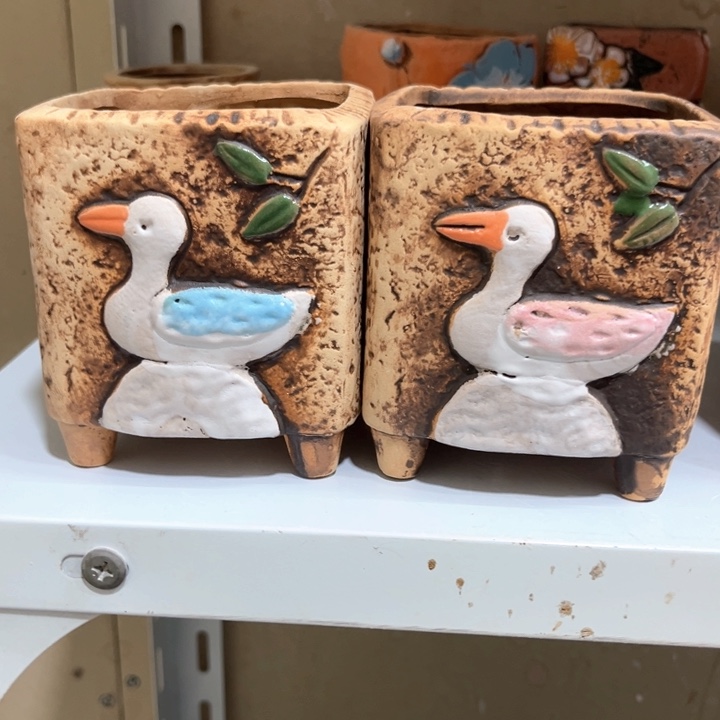 紫砂花盆粗陶材质多肉花盆