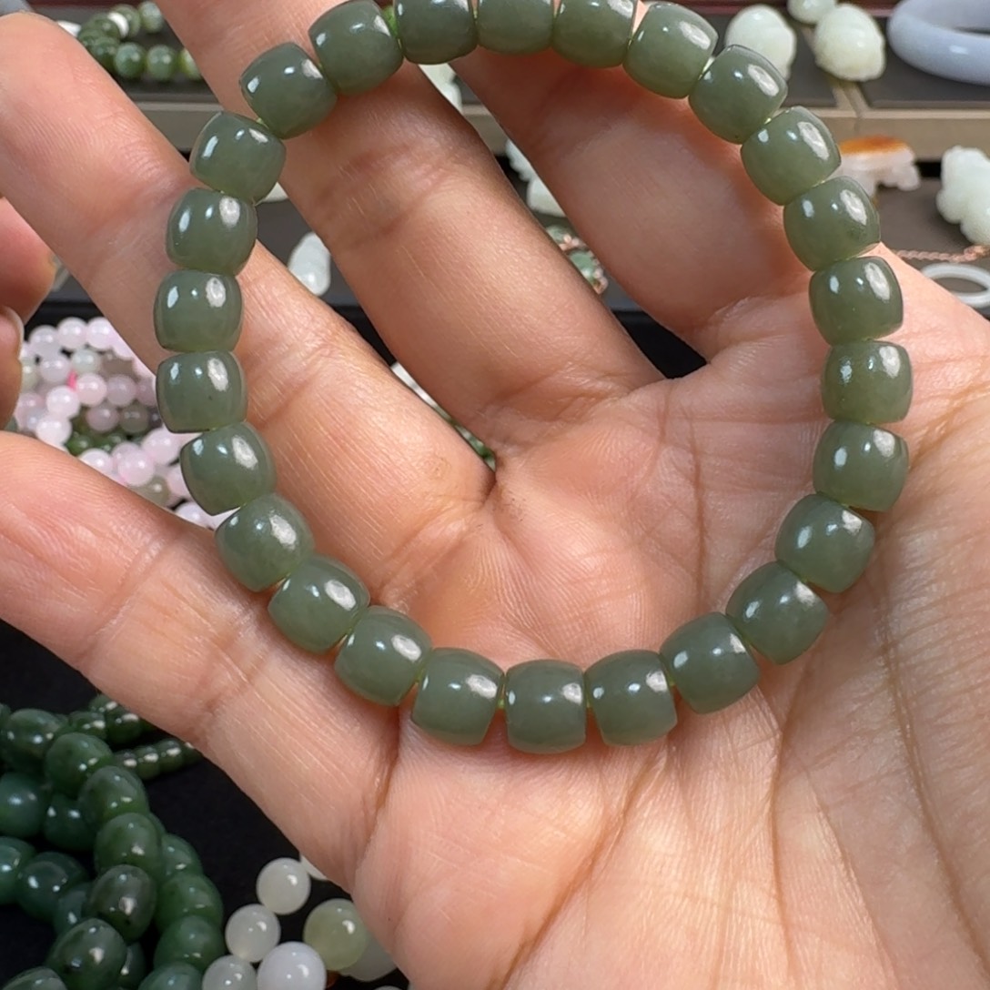 未镶嵌手串和田玉