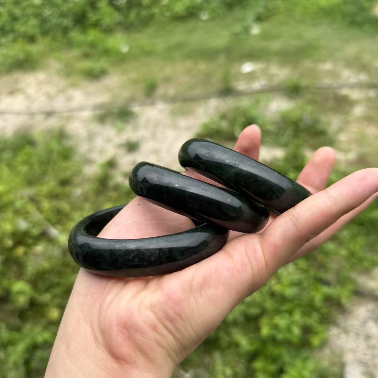 天然药王石手镯 —多样性发一件