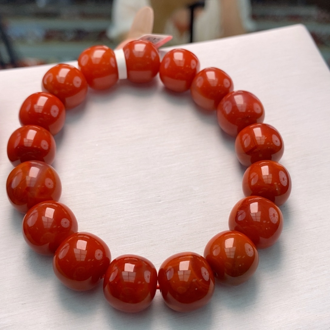 南红玛瑙手串13多样性发货未镶嵌