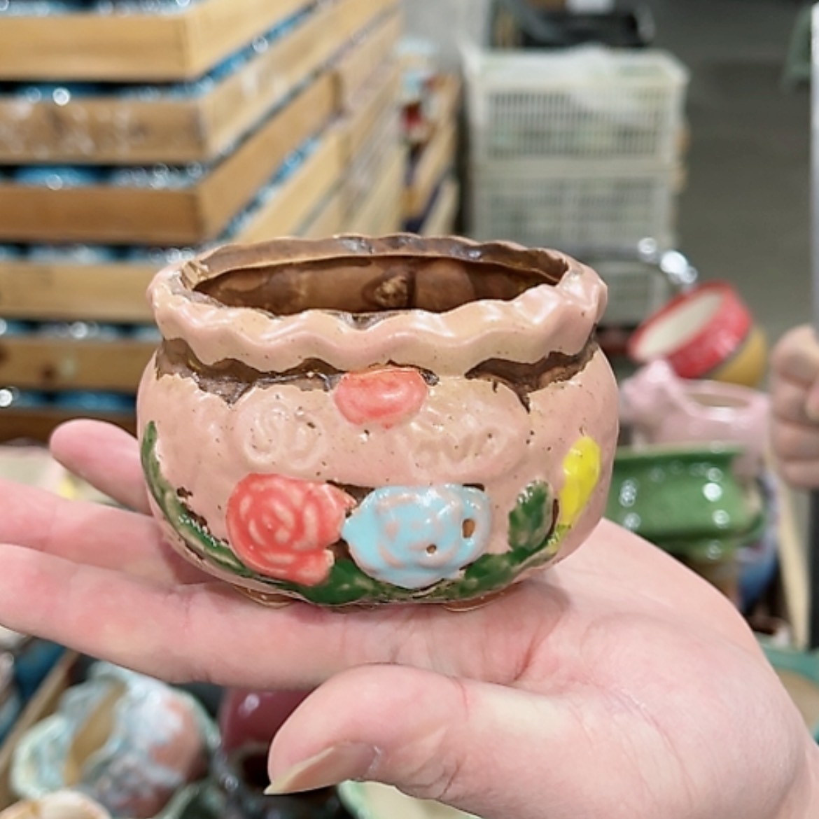 【闪购商品】陶瓷花盆