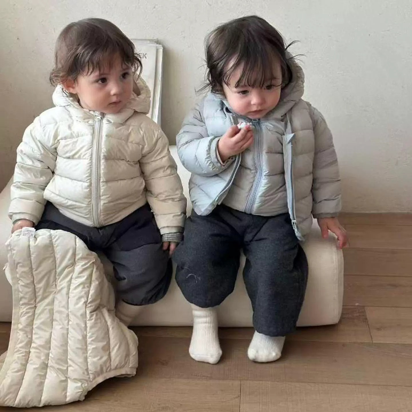 黑色点点萝卜裤）男女连体童装常规款dx-51808