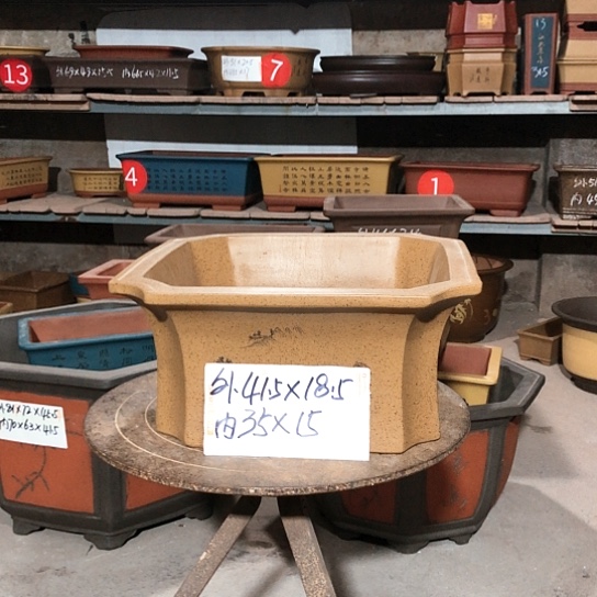 紫砂紫砂花盆包邮