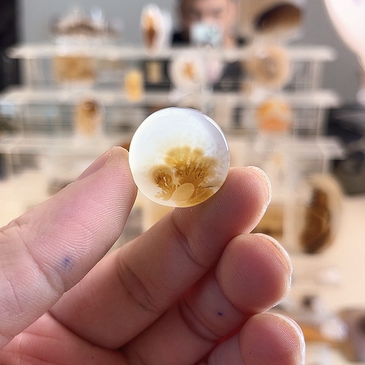 玛瑙/玉髓未镶嵌吊坠(不含链)