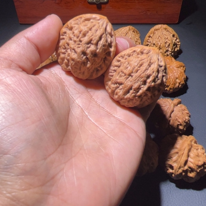 文玩核桃把件36金公子