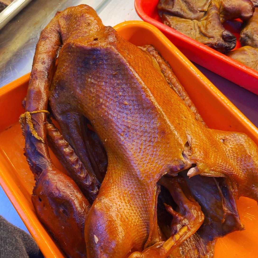 保底3斤半对青烤鹅88特价包邮