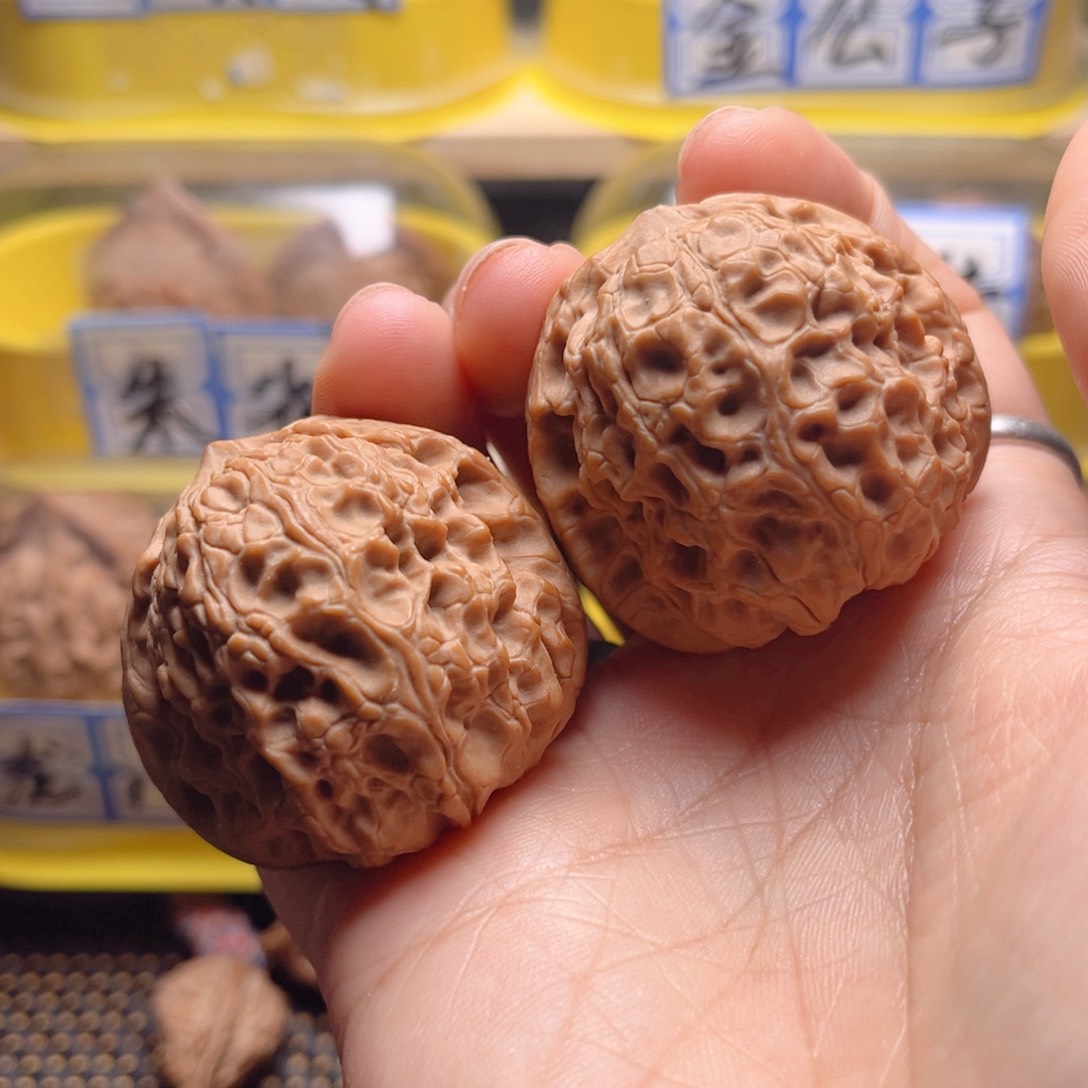 文玩核桃把件大团圆