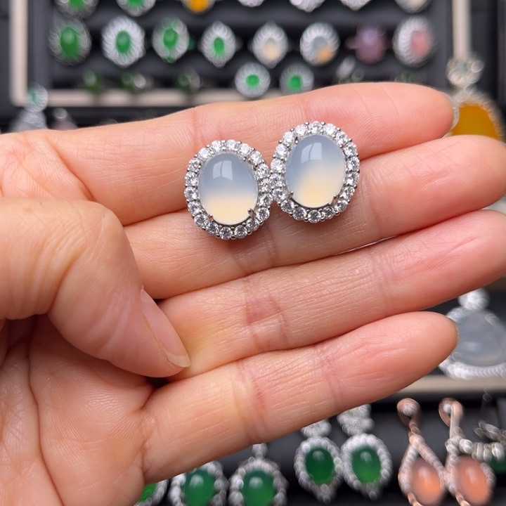 玛瑙/玉髓合金颈饰