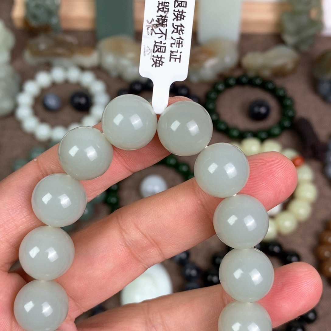 和田玉（糖玉）未镶嵌手串和田玉