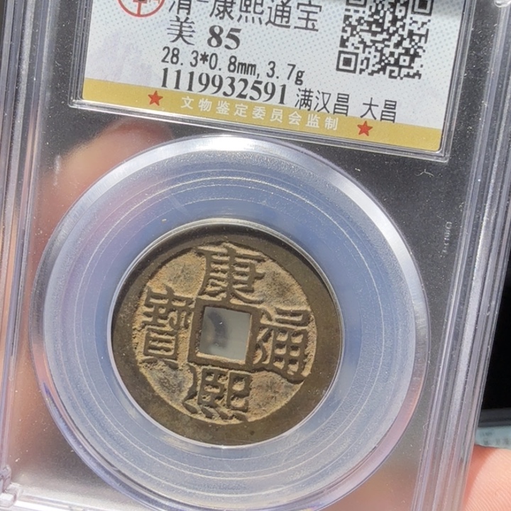 铜As评级币一个……2591
