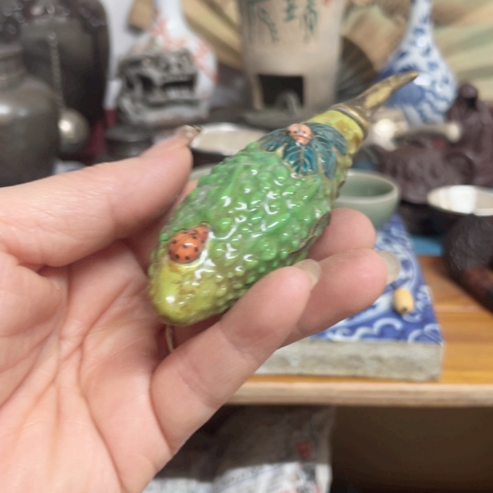 紫砂花瓶人生海海尽兴开怀