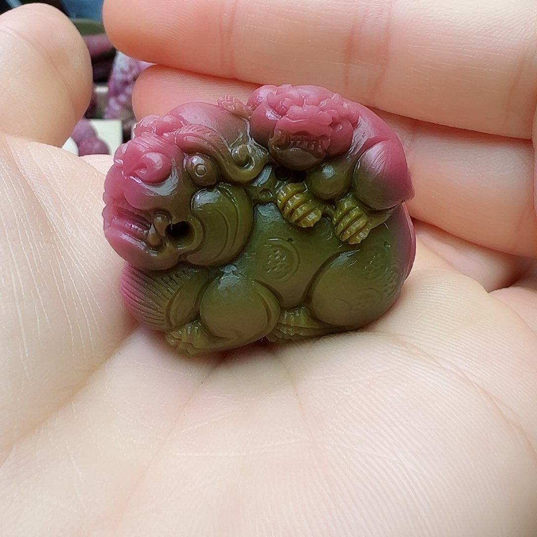 定制石英质玉盐源未镶嵌幸**儿