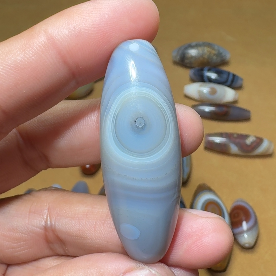 富***源玛瑙/玉髓未镶嵌颈饰