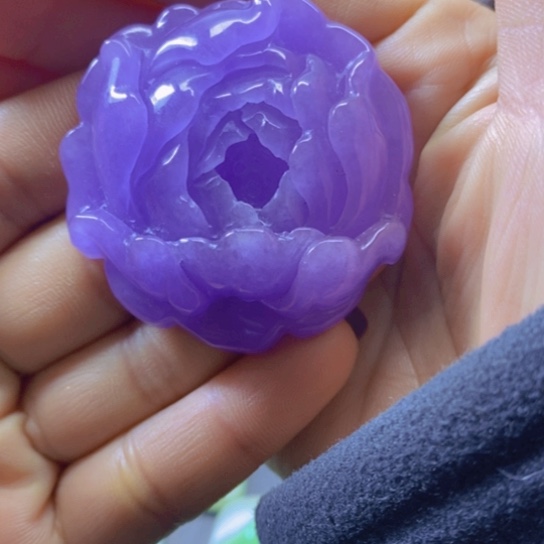 白玉菩提吊坠摆件