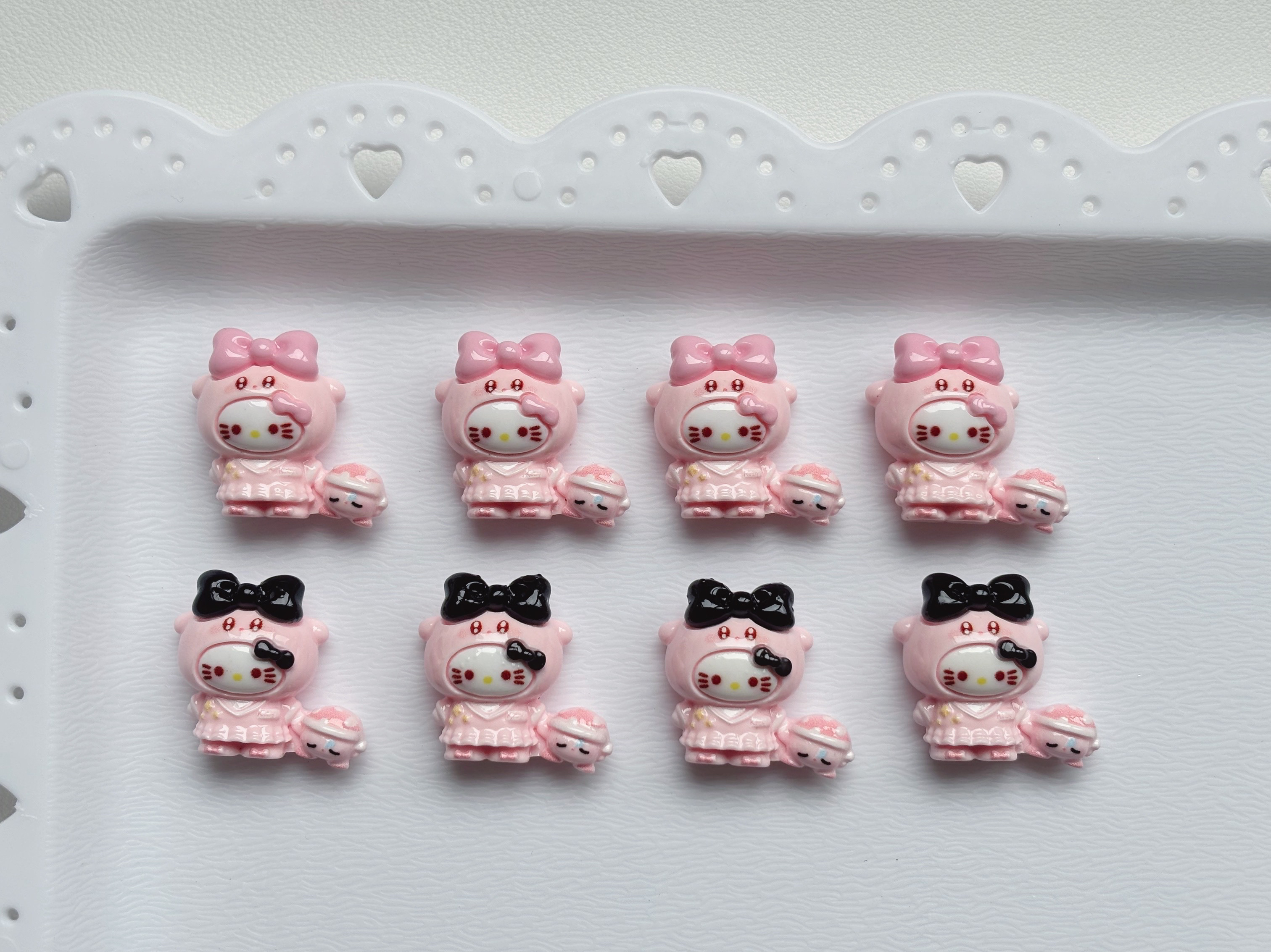 【银河掉落的糖定制—卡比kt】树脂配件手工diy