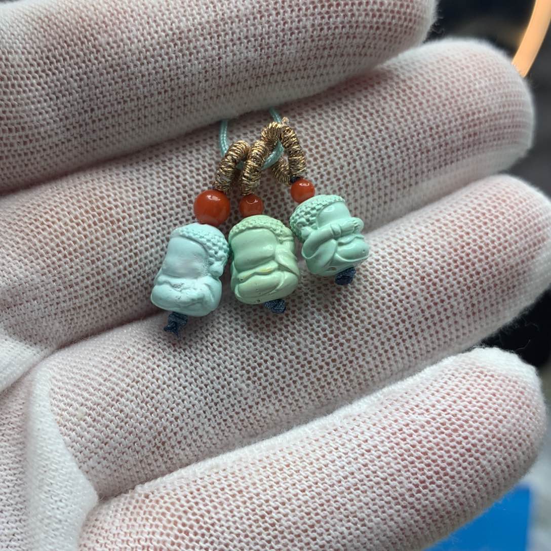 绿松石挂件未镶嵌