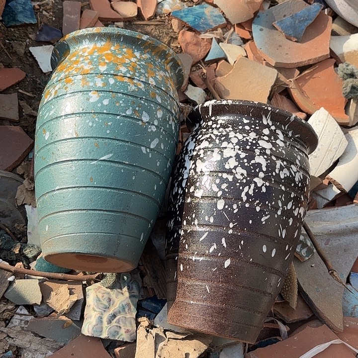 正品紫砂口12.5高19瑕疵