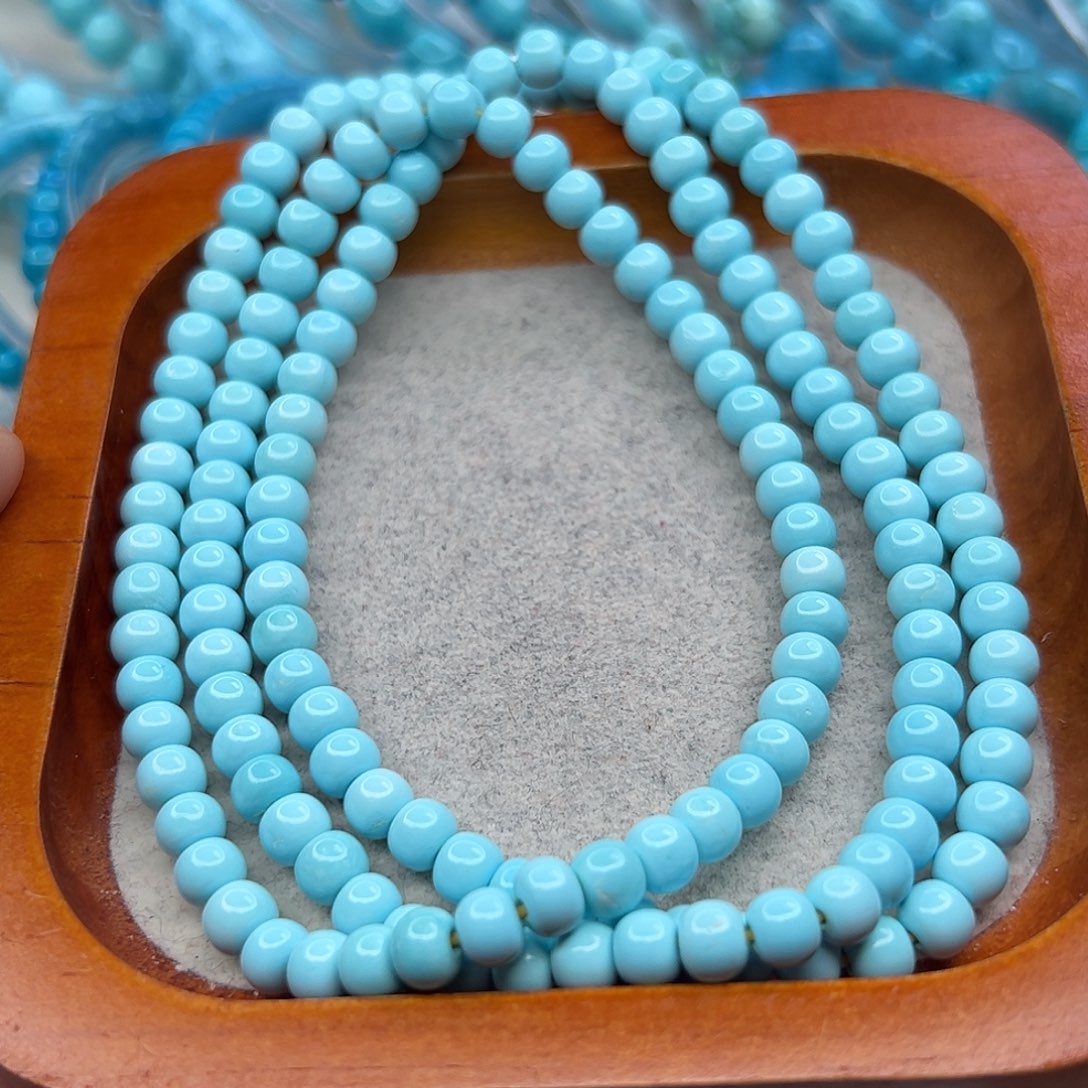 @***e绿松石未镶嵌珠宝半成品