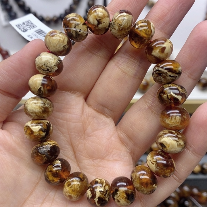 琥珀手链未镶嵌琥珀12