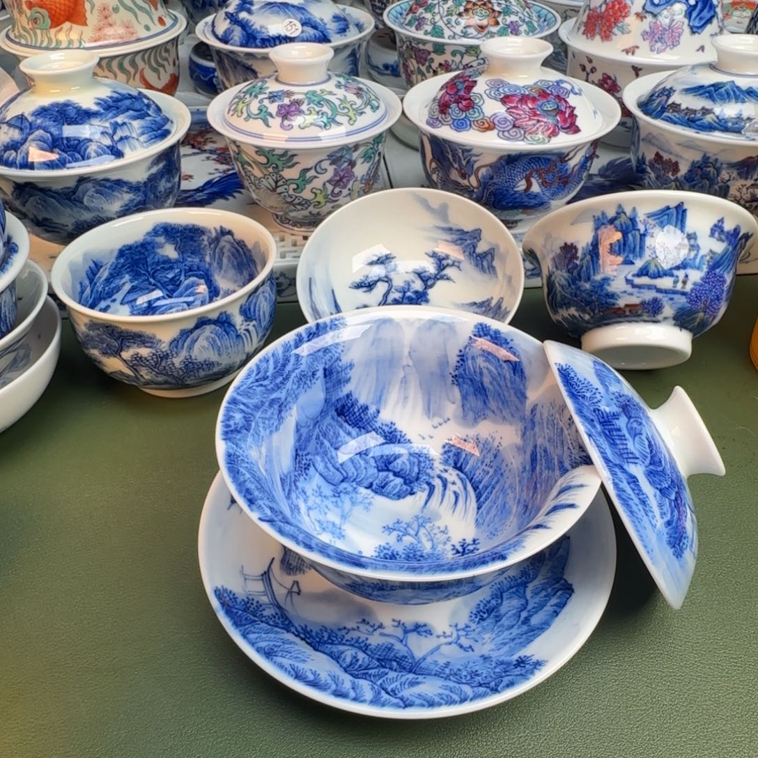 纯手工纯手绘茶具247