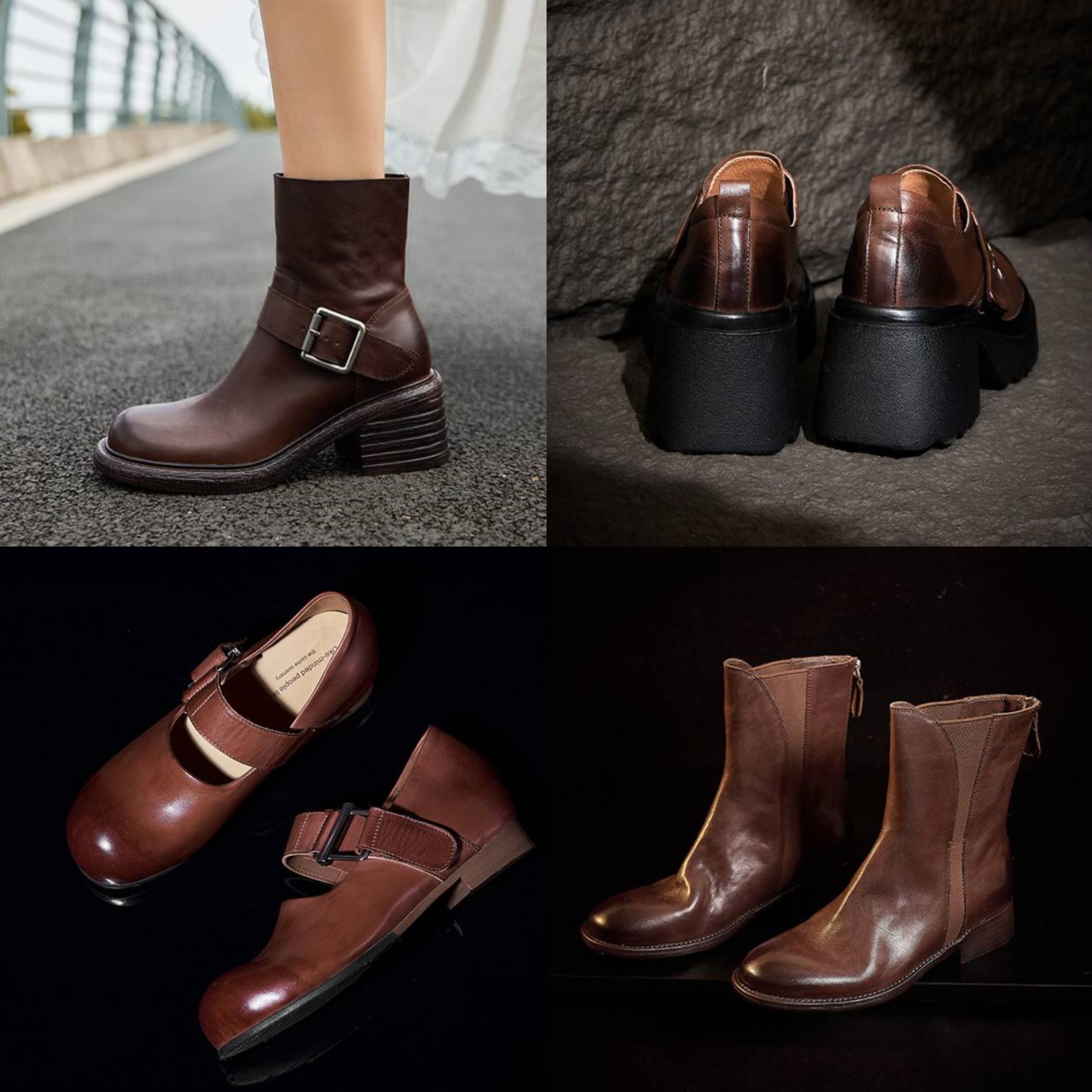 1号链接（101-199）2025年新款时尚法式短靴