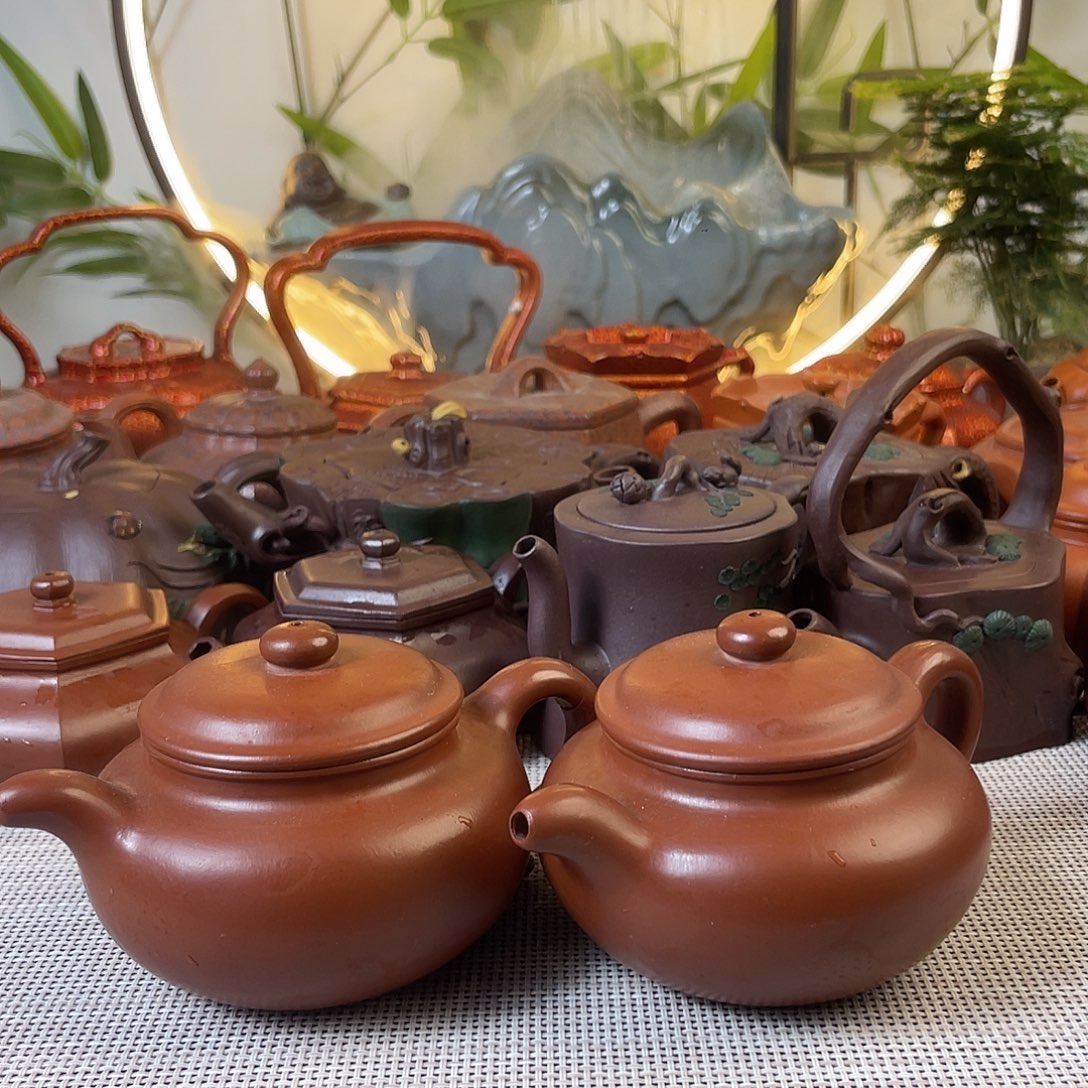 紫砂茶壶微瑕不退不换2只